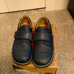 Kids navy shoes